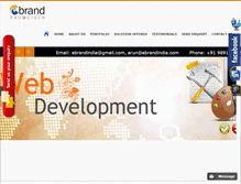 Tablet Screenshot of ebrandpromotech.com